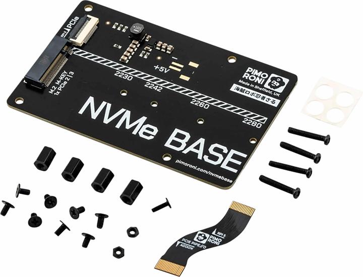 Produktbild Pimoroni NVMe base for Raspberry Pi 5