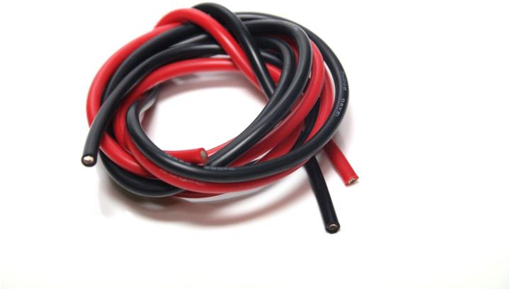 Actual product image EP Silicone cable 3.5mm², red/black each 1m
