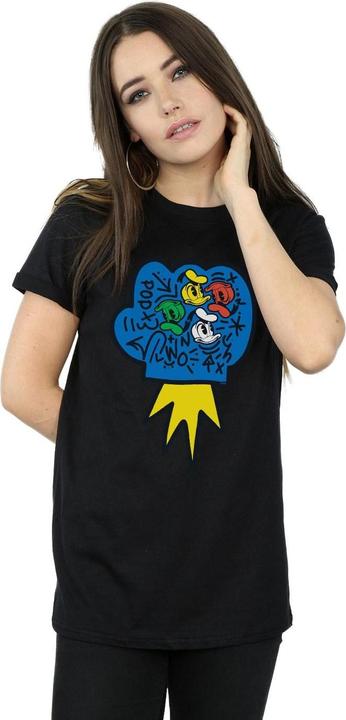Immagine prodotto Disney Donald Duck Pop Fist Maglietta Ampia Donna (XL)