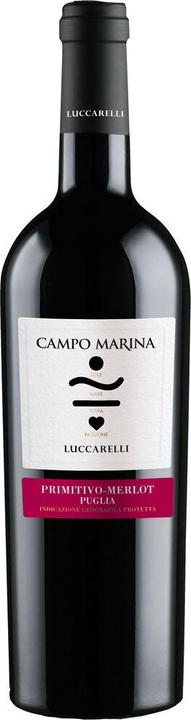 Produktbild San Marzano Primitivo-Merlot Luccarelli Campo Marina IGP Puglia (1 x 75 cl, 2018)