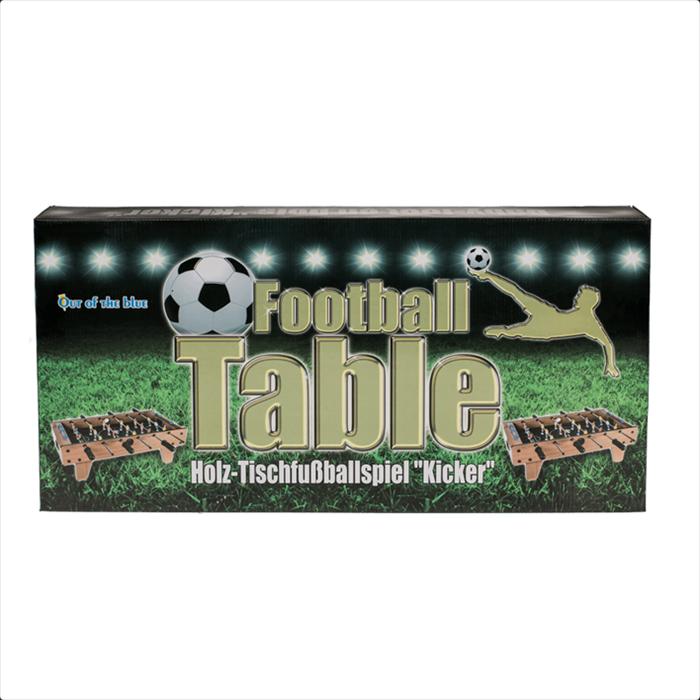 Actual product image Ootb Holz-Tischfussballspiel mit Füssen, Kicker