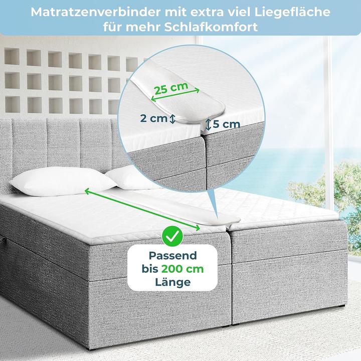 Image du produit Rosenkern Pont d'amour pour les matelas (25 x 200 cm)