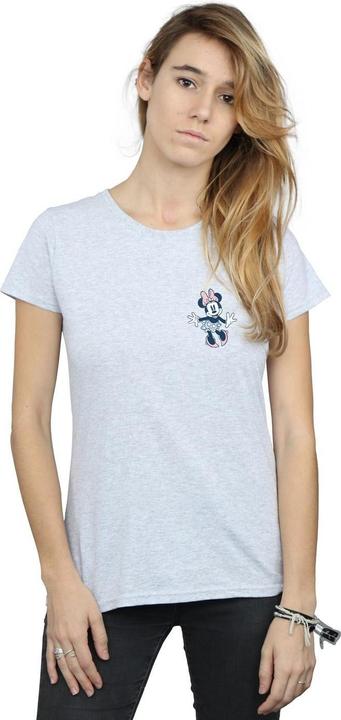 Immagine prodotto Disney Minnie Mouse Dancing Chest Maglietta Donna (S)