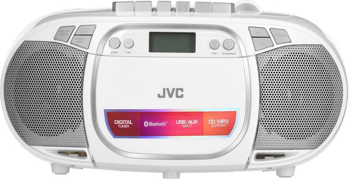Produktbild JVC RC-E451W CD player Portable CD player White (UKW, Bluetooth)