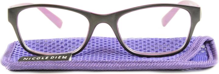 Nicole Diem Lesebrille 2.00dpt purple-blk (+2)