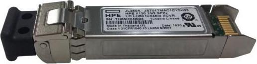 Actual product image HPE E N X130 Transceiver SFP+, LC, LH80, Tunable, XCVR
