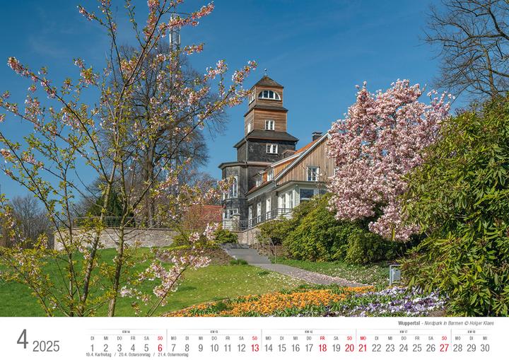 Produktbild Wuppertal 2025 Bildkalender A3 Spiralbindung (A3, Harter Einband, Deutsch)