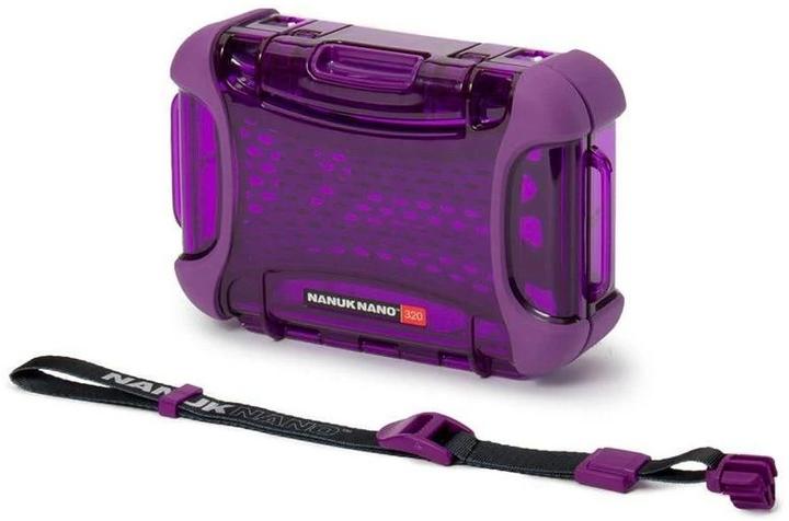 Immagine prodotto Nanuk Outdoor Case Nano Case 320 Viola (Custodia fotografica, 1.25 l)