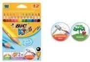 Image du produit Bic ECOlutions enfants triangle d'évolution (Multi, 12 x)