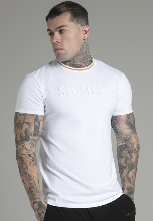 Image du produit Siksilk T-shirt Logo T-shirt en blanc (L)