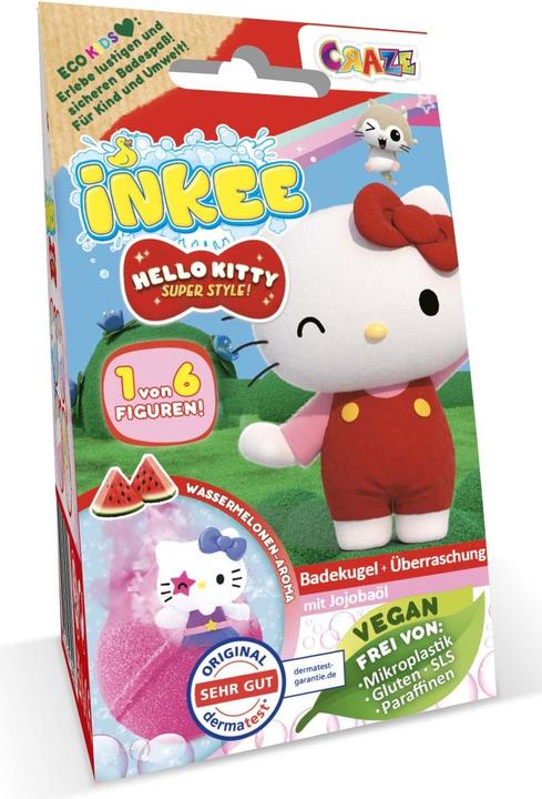 Image du produit Craze Inkee Surprise Hello Kitty (Bombe de bain)