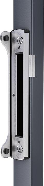 Produktbild Locinox Schliessblech mit Anschlag für Rohrrahmenschloss Fiftylock/Fortylock,Edelstahl (Türschildgarnitur)