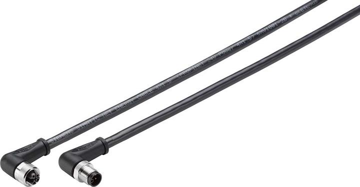 Actual product image Siemens 6XV1801-6GE50 Power Connecting Cable M12St-90/M12Bu-90