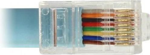 Immagine prodotto Delock Adattatore USB 2.0 tipo-A > 1 x seriale RS-232 RJ45 2,0 m blu (2 m)