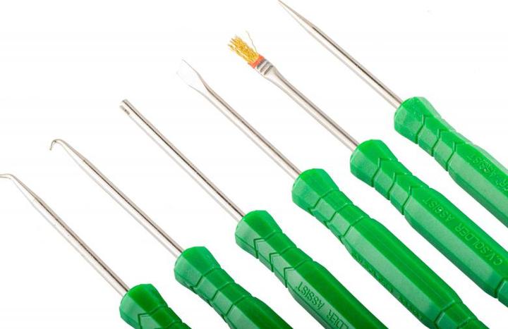 Produktbild OEM Set mit 6 Werkzeugen zum Reinigen und Reparieren von Telefonen / elektronischen Geräten /