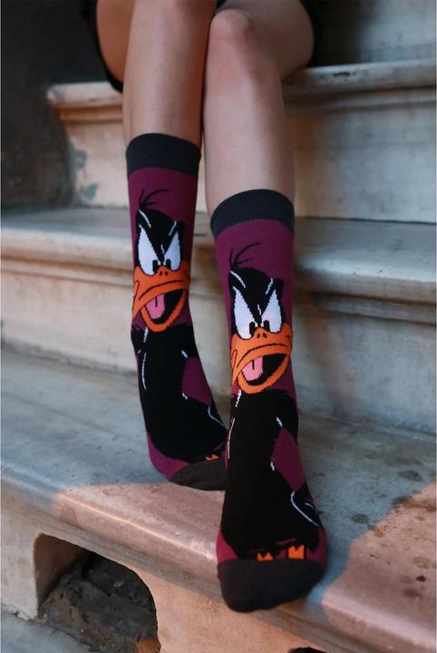 Actual product image ASMI Funny Socks Daffy Duck Size 38-42 (38 - 42)