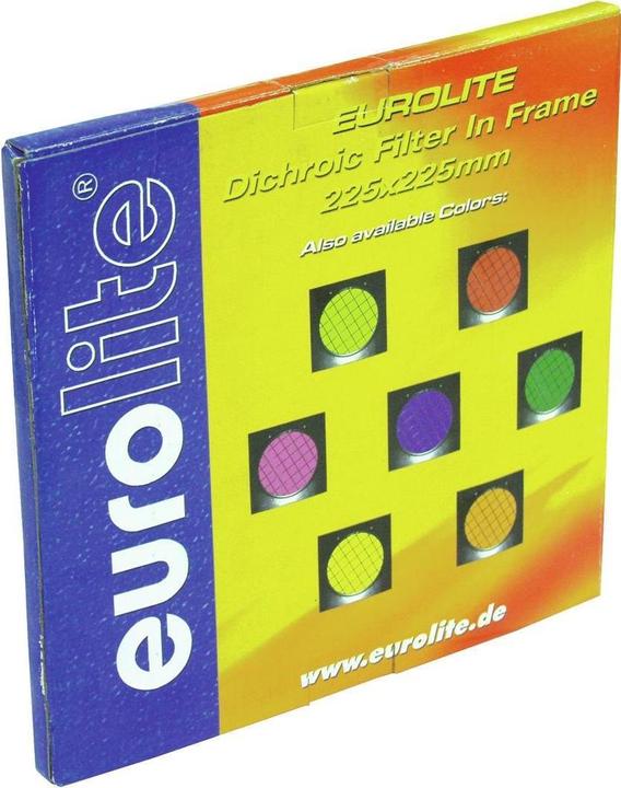 Produktbild Eurolite Dichroitischer Farbfilter Silber, Gelb Passend für (Bühnentechnik)PAR-56