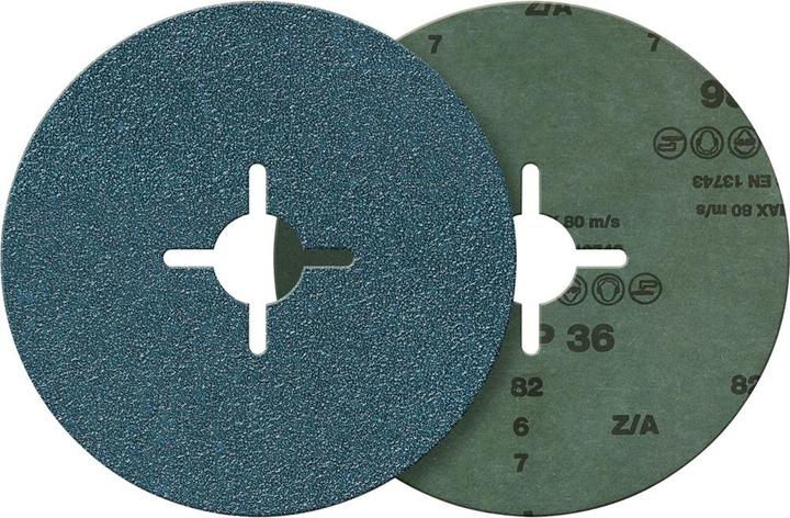 Immagine prodotto Magni Disco abrasivo in fibra, grana circolare 115mm K 36 FORTIS (36)
