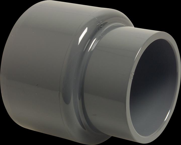 Produktbild Profec Reduziermuffe PVC-U 160 mm x 110 mm Klebemuffe 16bar Grau