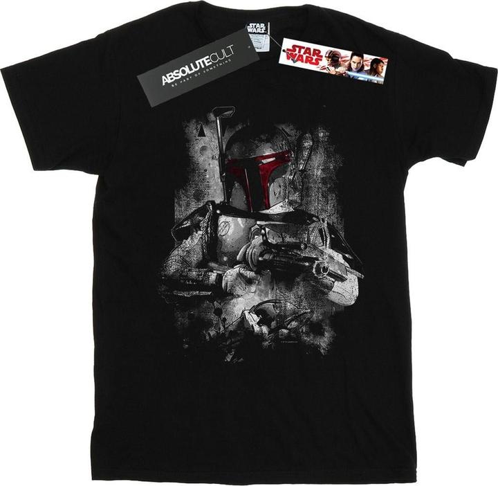 Produktbild Star Wars Boba Fett Distressed TShirt Jungen (140, 146)