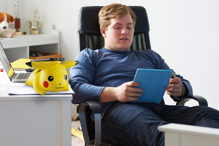 Immagine prodotto Teknofun Caricabatterie a induzione Pikachu sdraiato