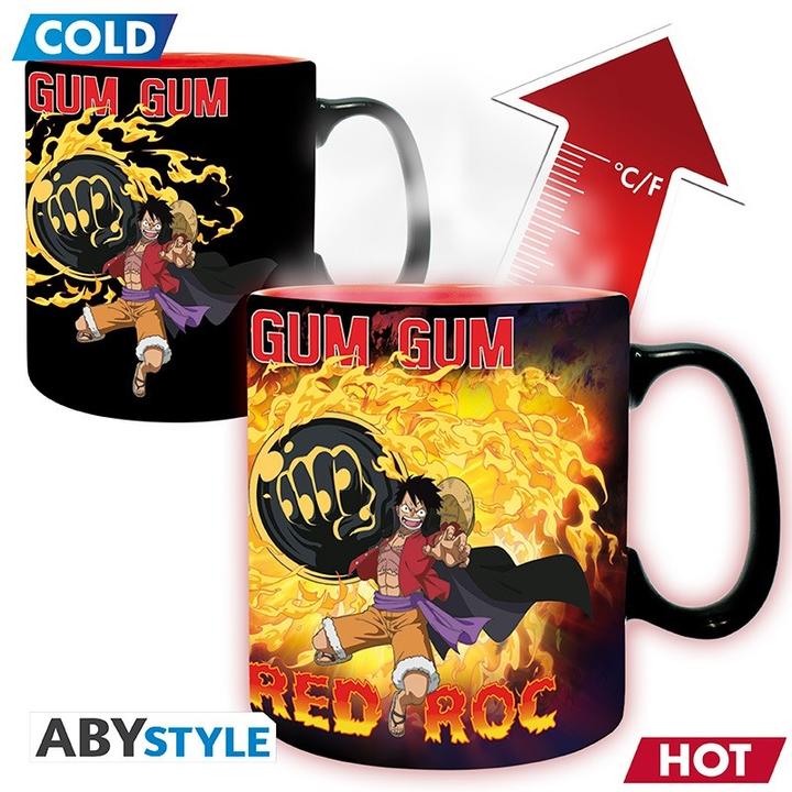 Actual product image ABYstyle One Piece Monkey Farbwechselnder Becher (460 ml, 1 x)