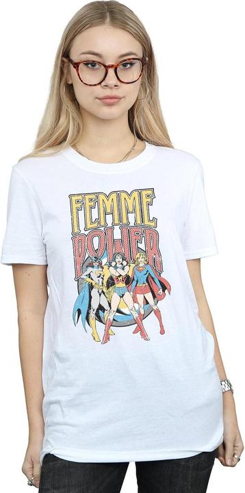 Immagine prodotto Maglietta da donna/ragazzo Femme Power in cotone Boyfriend (3XL)