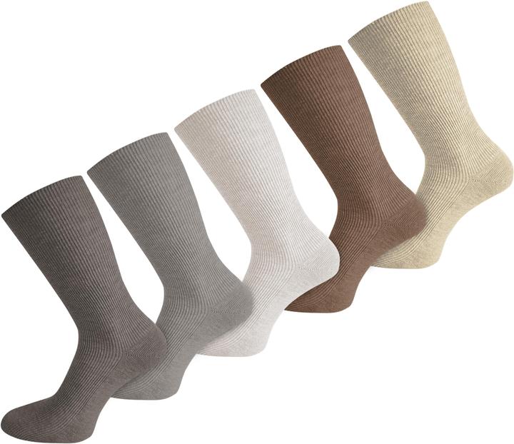 Produktbild Normani 10 Paar Gesundheitssocken mit hohem Baumwollanteil (10er Pack, 47 - 50)