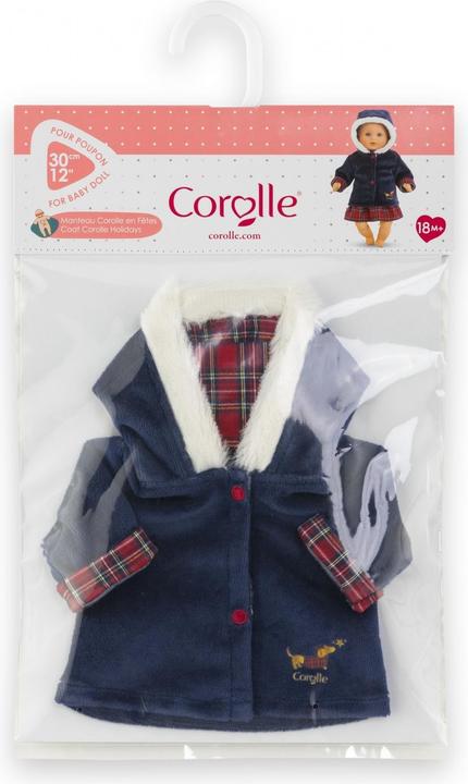 Actual product image Corolle MPP 30cm coat, holidays