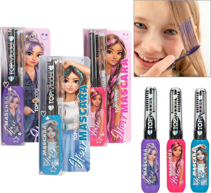 Immagine prodotto Top Model Topmodel - Hair Mascara BEAUTY and ME - 15 ml (Viola, Pink, Blu)