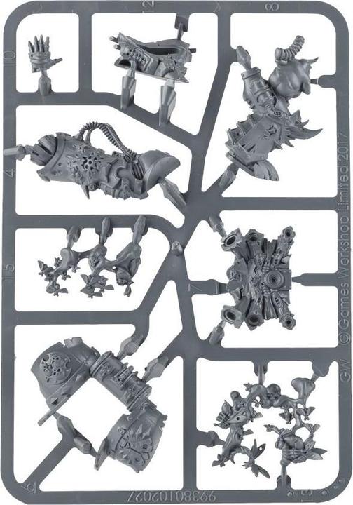 Actual product image Games Workshop Warhammer 40k - Death Guard Typhus : Typhus - Héraut du Dieu de la Peste (Plastic)