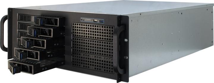 Produktbild Intertech IPC 4U-4410 48,3cm 19Zoll 4HE Storage Rackmount-Gehaeuse 3x 5,25Zoll ext. 10x 2,5Zoll o. 3,5Zoll... (USB 3.0)