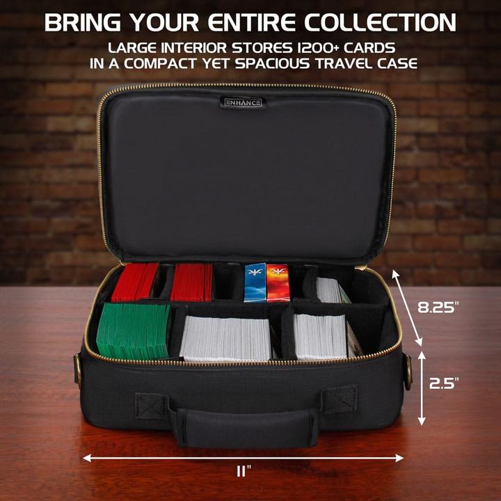 Produktbild Enhance Trading Card Travel Case Black
