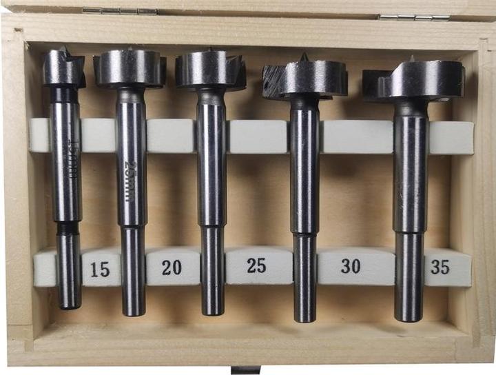 Actual product image Haushalt FORSTNER BIT SET 5PCS 15-35MM (15-35MM)