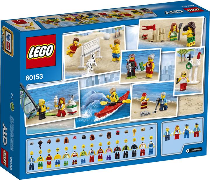 Immagine prodotto LEGO Abitanti di città Una giornata in spiaggia (60153, LEGO City)