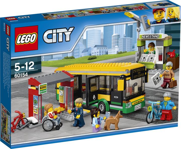 LEGO City bus station (60154, LEGO City)