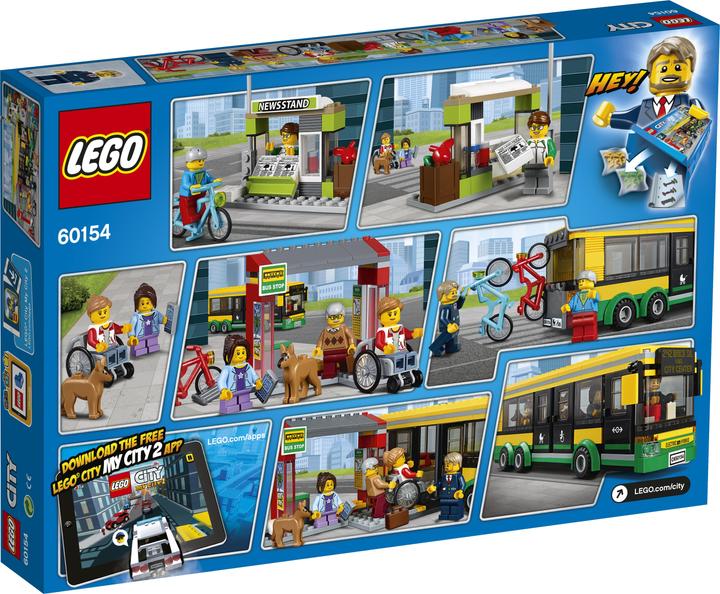 Immagine prodotto LEGO Stazione degli autobus della città (60154, LEGO City)