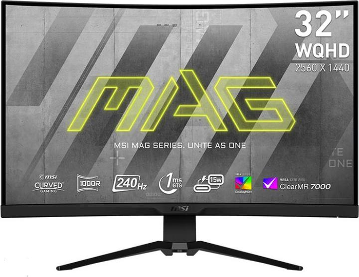 Actual product image MSI MAG 325CQRXFDE (2560 x 1440 pixels, 32")