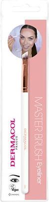Actual product image Dermacol Cosmetic brush for eyebrows and lines Rose Gold D84