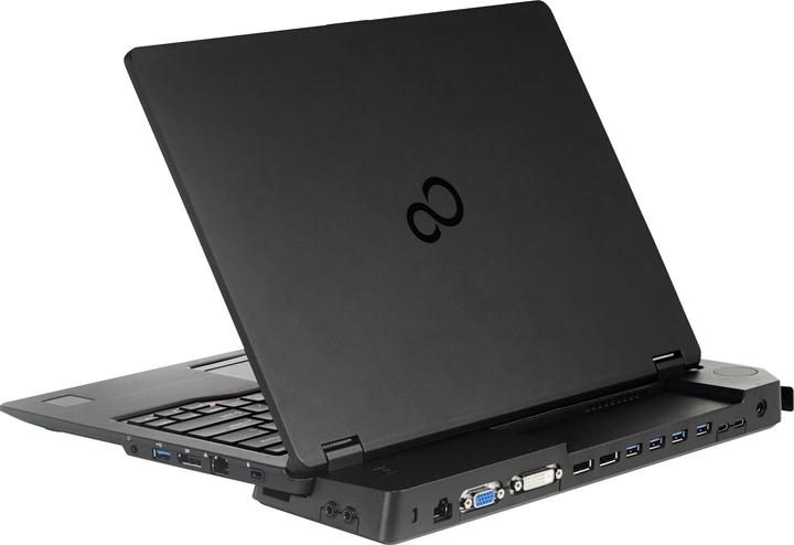 Actual product image Fujitsu Port Replicator With Key Lock + 90 W Ac For Lb U7x7 (Docking port (proprietary), 4 Ports)