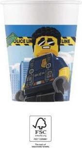 Image du produit Globos Europe Gobelet en carton FSC LEGO City, 8 pcs.