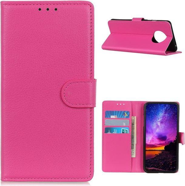 Productafbeelding MU Classic Litchi Leren Boekomslag Serie (Xiaomi Redmi Note 9T 5G, Xiaomi Redmi Note 9 5G)