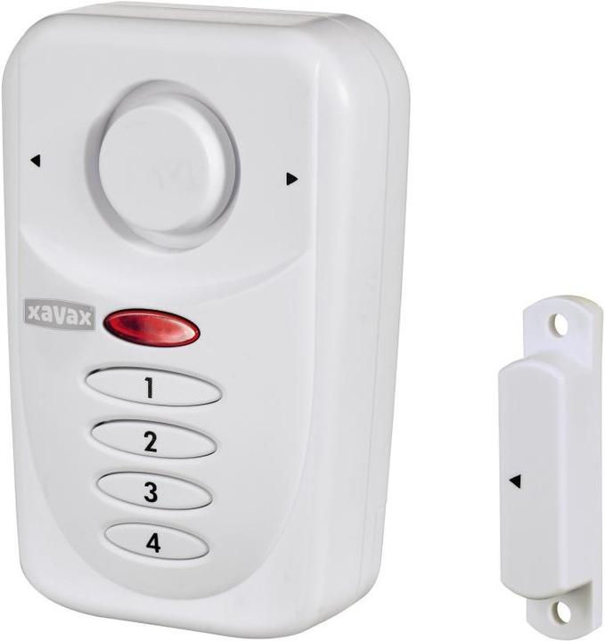 Xavax Fenster-/Tür-Alarm-Sensor mit PIN-C