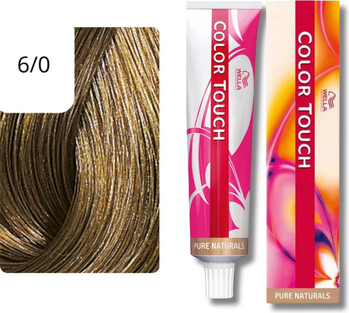 Actual product image Wella Colour Touch Pure Naturals (6/0 dark blond)