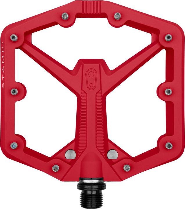 Crankbrothers Pedal Stamp 1 large red Gen 2