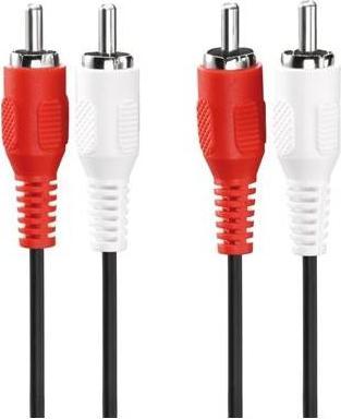 Actual product image HDgear 2 x Cinch plug > 2 x Cinch plug (5 m, Cinch)
