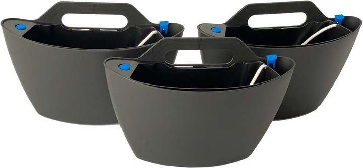 Produktbild CitySens 3er-Pack Wand-Pflanzengefäss mit automatischer Bewässerung (9 cm)