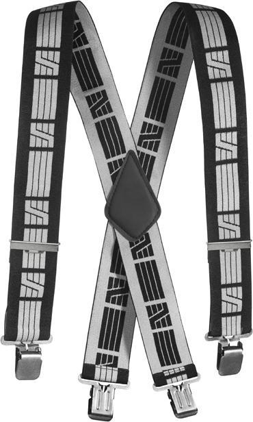 Produktbild Hultafors Snickers seler str. OS - sort/grå elastiske - 9050 (One Size)