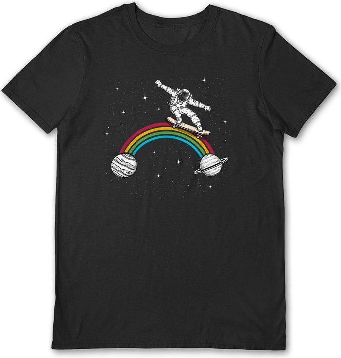 Produktbild Spacey Gracey Space Skater Boy TShirt Erwachsene (L)