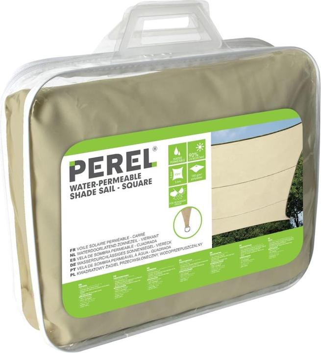 Actual product image Perel Solar sail water permeable (360 x 360 cm)